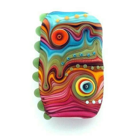 Pin By Pinner On Colorful Her Lampwork Focal Bead Handmade Glass