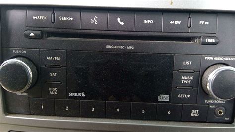 07 08 09 10 11 Dodge Dakota Audio And Visual Equipradio Ebay