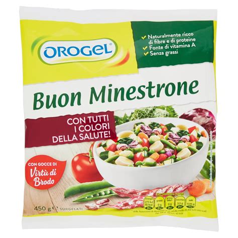 BUON MINESTRONE OROGEL GR 450 L Ecommerce Secondo Iper Tosano