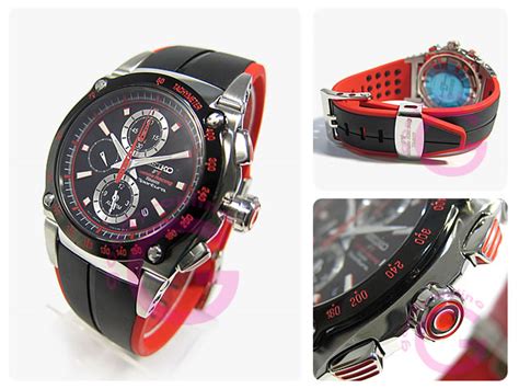 Seiko sportura sna749p1 honda racing f1 team mens watch