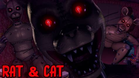 FNAC 3 Custom Night Rat Cat YouTube