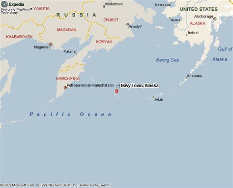 Attu Island Map