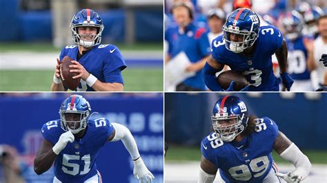 View New York Giants 2021 roster in photos