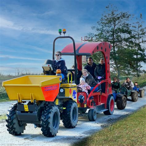 Rides and Drives at Diggerland UK Theme Park