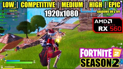 Rx Fortnite Chapter Season P All Settings Youtube