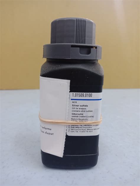 Silver sulfate GR for analysis ACS | VNK Supply & Services