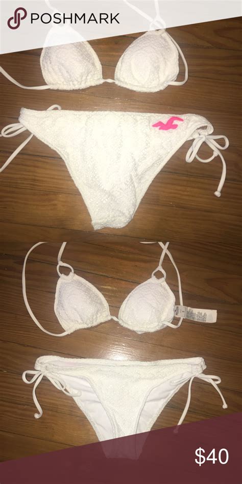 Hollister Bikini White Hollister Bikini W O Tags But Never Worn