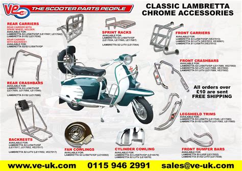 CLASSIC LAMBRETTA ACCESSORIES VE UK VE UK