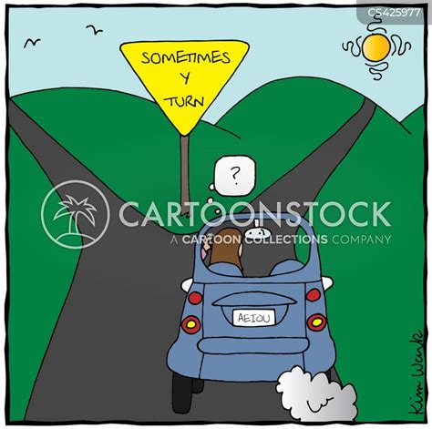 Fork In The Road Cartoons and Comics - funny pictures from CartoonStock