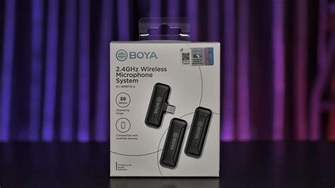 BOYA BY WM3T2 U2 WIRELESS MICROPHONE FOR SMARTPHONES YouTube