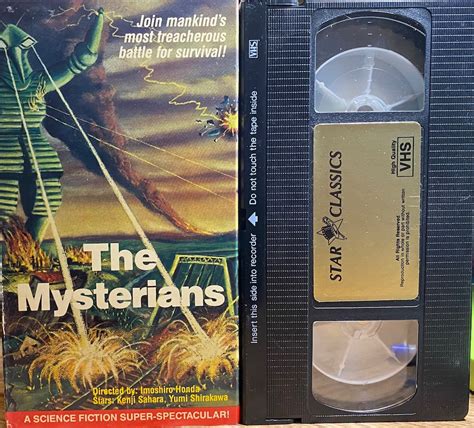 The Mysterians Vintage Vhs Cassette Tape Etsy