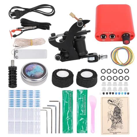 Cuque Kit De Tatouage Kit Complet De Machine Tatouer Machine