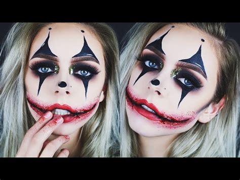 Creepy Clown Makeup For Woman | Saubhaya Makeup