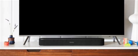 Sonos Beam Smart Soundbar schwarz Kompakte für Fernsehen