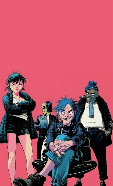 Gorillaz lockscreen/wallpaper | Gorillaz, Gorillaz art, Gorillaz fan art