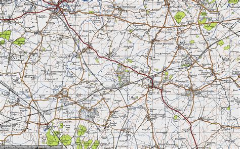 Historic Ordnance Survey Map of Addington, 1946