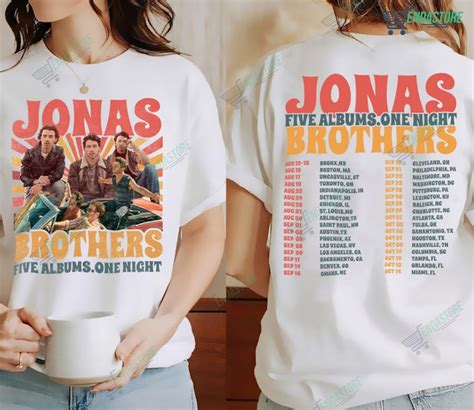 Jonas Brothers World Tour 2023 T-Shirt - Endastore.com