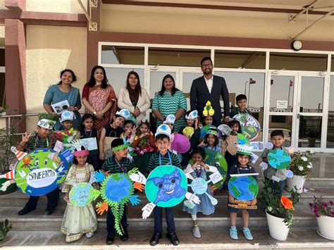 Earth Day Plantation Drive Kg C Dps Monarch International School Qatar