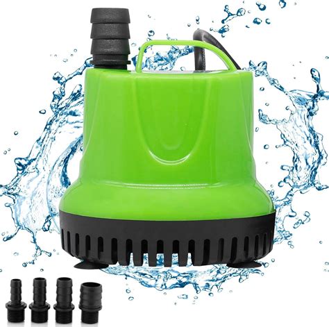 Upettools Pompe à eau submersible pompe à eau multifonction à