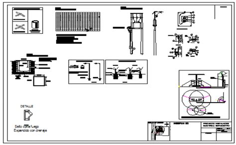 Fuel station design drawing