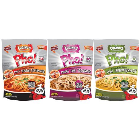 Cuginos Pho Soup Mix Variety Pack Grocery And Gourmet Food