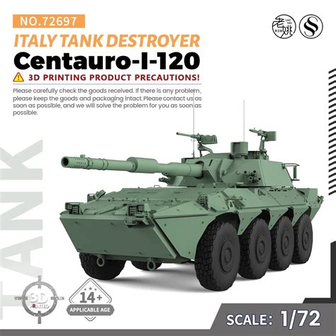 Ssmodel Ss Mm Military Model Kit Italy Centauro I Tank