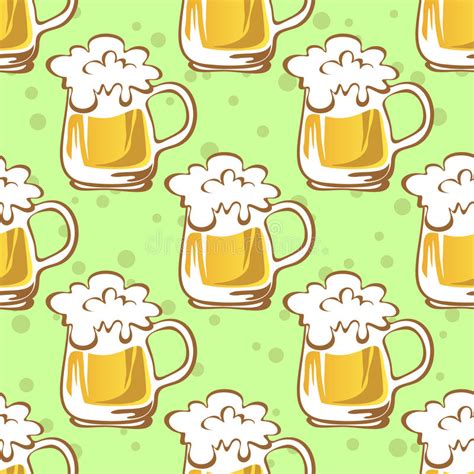 Стилизованная кружка пива иллюстрация вектора. иллюстрации ...