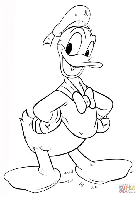 Desenhos Do Pato Donald Para Colorir E Imprimir Desenhos Do Pato Donald