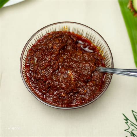 Vegan Sambal Tumis Nasi Lemak Sambal