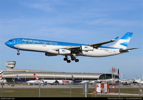 Aircraft Photo of LV CSX Airbus A340 313 Aerolíneas Argentinas