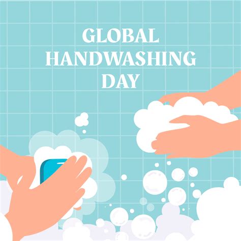 Free Global Handwashing Day Celebration Vector Template Edit Online