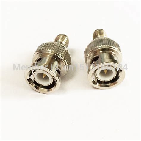 St Ck Bnc Stecker Auf Sma Buchse Rf Coax Adapter Vicedeal