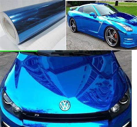 Amazon Diyah Gloss Chrome Mirror Vinyl Car Wrap Sticker With Air