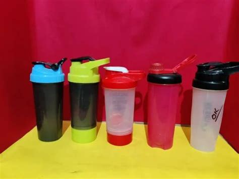 Plastic Gym Shaker Bottles For Drinking Water 500 ML At Rs 63 Piece