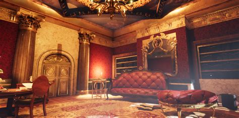 Palace Of Versailles Inspired Room Polycount