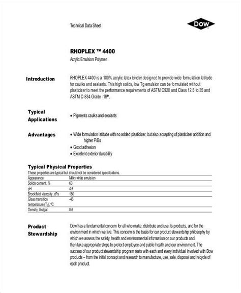 Microsoft Word Technical Data Sheet Template Pdf Template Images And