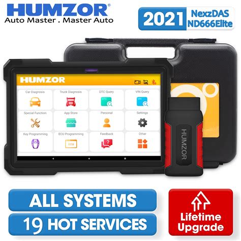 Humzor Nd Elite Obd Car Diagnostic Scanner Equipped With