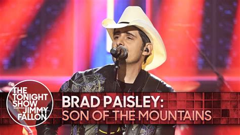 Brad Paisley Son Of The Mountains The Tonight Show Starring Jimmy