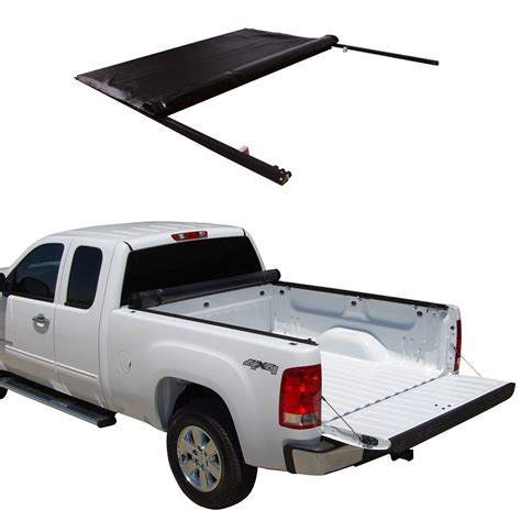 5.8' Bed Roll Up Tonneau Cover For Chevy Silverado 2007-2013 GMC Sierra ...