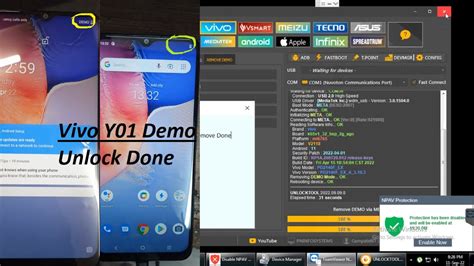 Vivo All Models Demo Unlock One Click MTK Phones Demo Unlocktool Vivo