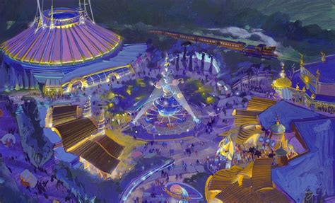 Tomorrowland Hong Kong Disneyland Tim Delaney Walt Disney