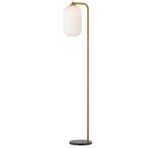 Bright Sea Lighting Ul Marble And Glass Floor Lamp Temple And Webster