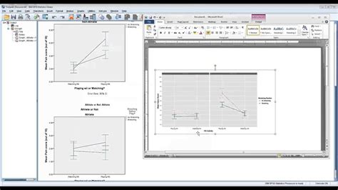 Spss Creating A Three Way Graph Youtube