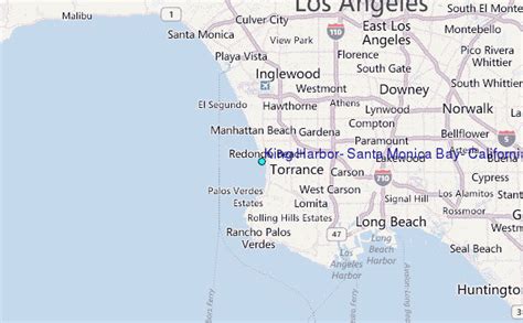 King Harbor, Santa Monica Bay, California Tide Station Location Guide