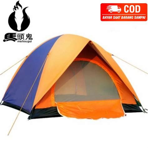 Jual Tenda Camping Matougui Kapasitas 4 5 Orang Doble Layer YH 058