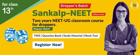 Best Oflline NEET Coaching For Droppers NEET Course For Droppers