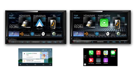 Kenwood Ships Android Auto And Apple Carplay Head Units