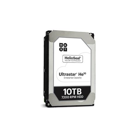 WD ULTRASTAR DC HC510 10TB 7200RPM SATA-6GBPS 256MB BUFFER (HUH721010ALE600)