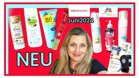 Rossmann Und Dm Haul Alle Neuheiten Juni Youtube