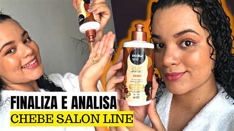 Finaliza E Analisa Creme S O S Cachos Chebe Salon Line Uma Mega